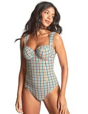 Image of Panache Monica Swimsuit Balcony Padded Underwired Womens Swiwmear SW1850B