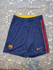 Image of Original FC Barcelona 2021-22 stadium shorts Size Medium. New without tags
