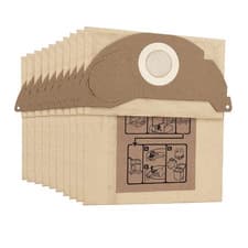 Image of 10x Replacement Dust Bags for Kärcher WD2.000 WD2.499 A2000 Series