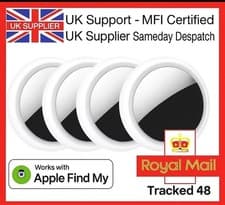 Image of 4Pack AirTag Tracker Tags for Apple AirTag Works with Apple airtag- Find My App