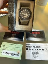 Image of Casio G-Shock GREY Analog Digital Black Dial Tough Solar GA-B2100LUU-00LUU-5A