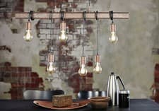 Image of Vintage Rustic Rust 6 Lights Chandelier GL0506