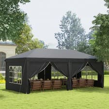 Image of 3 x 6m Garden Heavy Duty Gazebo Marquee Party Tent Canopy
