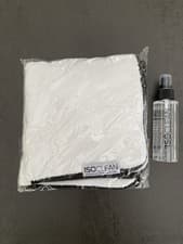 Image of ISOCLEAN Makeup Brush Cleaner Spray Top 110ml & Large Microfibre Towel Brand New