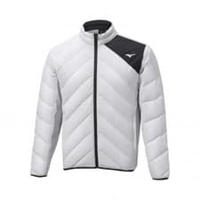 Image of Mizuno Breath Thermo Move Down Jackets - Grey-M