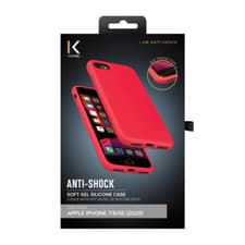 Image of THE KASE Collection Anti-Shock Soft Gel Silicone Case Apple iPhone 7/ 8/ SE 2020