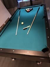 Image of Harvard Pool Table 7ft With Balls And Cues
