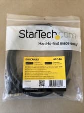 Image of Startech.com DVI CABLE 6ft DVI-D Single Link LCD Flat Panel Monitor Cable 19 Pin