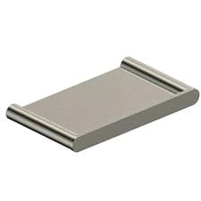 Image of RAK Petit Round Soap Dish Holder Wall Mounted Bathroom Modern Brushed Nickel