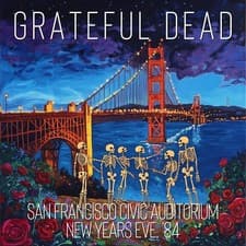 Image of Grateful Dead- San Francisco Civic Auditorium, NYE ‘84 (2CD)