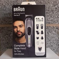 Image of Braun All-In-One Style Kit Series 7, 11-in-1 Everyday Mens Grooming Kit, MGK7440