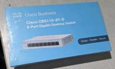 Image of Cisco Business CBS110-8PP-D Unmanaged Switch | 8 Port GE | Partial PoE | Desktop