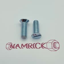 Image of UNF Countersunk Slotted Machine Screw BZP 1/4" 5/16" 3/8"