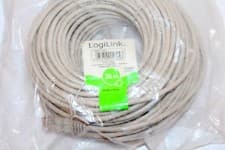 Image of Logilink CP1122U Cat.5e U/UTP Patch Cable, 30 Meter Length, Grey,, 30