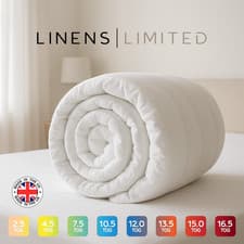 Image of Luxury Soft Duvet Siliconised Hollowfibre Anti Allergy Machine Washable UK