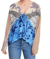 Image of Free People Aloha State of Mind Top Storm Cloud size XS 92£ new