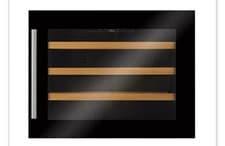 Image of CDA FWV451BL 45cm High Fully Integrated Wine Cooler Black