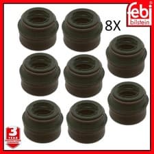 Image of Valve Stem Seal Fits VAG Golf T5 A3 A4 Ibiza Citroen Berlingo Fiat Febi 03281 x8