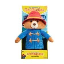 Image of Paddington TV Talking Soft Plush Bear Toy Sound Official Gift Collectible Figure