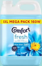 Image of Comfort Fresh Blue Skies Fabric Conditioner Softener with 4.8 l (Pack of 1)