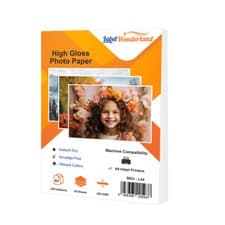 Image of 50 Sheets 260 gsm A3 A4 A5 6x4 13x18 Glossy Photo Paper For Inkjet Printers LW