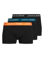 Image of Jack & Jones 3 Pack JacJonas Trunks - Black Multi