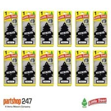 Image of 12 X Little Trees Magic Tree Car Air Freshener Freshner - Black Ice