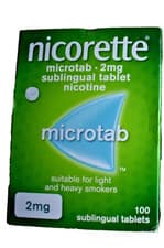 Image of (EXP:08/26) NICORETTE MICROTAB 2MG 100 TABLETS