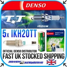Image of IKH20TT (4704) DENSO IRIDIUM TT SPARK PLUGS SET OF 5 - WHOLE -