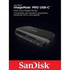 Image of SanDisk ImageMate PRO USB-C Multi Reader  Writer SDDR-A631-GNGNN  Micro SD-UK
