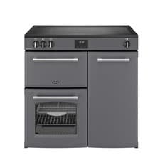Image of Belling Farmhouse 90cm Induction Range Cooker Anthracite 90Ei