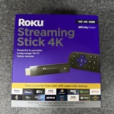 Image of Roku 3820EU Streaming Stick 4K, HD/4K/HDR Streaming Media Player, Black