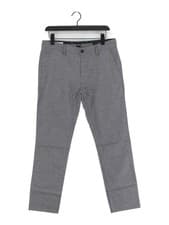 Image of Boss Men's Trousers W 32 in Grey Cotton with Elastane Chino New with tags