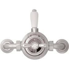Image of Aqualisa Aquatique Thermostatic Chrome Exposed Shower Valve Brass 500.10.01