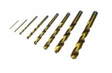 Image of 10X HSS DRILLS PROFESSIONAL HIGH QUALITY JOBBER IMPERIAL FULLY GROUND TIN COATED