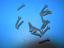 Image of Pack of 50 Assorted M2 (2mm)PAN Phillips (POZI) Head SCREWS  A2 Stainless Steel