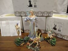 Image of CLEARANCE QUEEN MAB James Christensen Fiona Adeline Cecily FAIRY set + PRINT #60