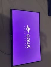 Image of CRUA 24.5inch Curved Gaming Monitor 200Hz and has 4k ultra gaming quality