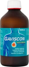 Image of Gaviscon Liquid, Peppermint, 600Ml, Heartburn 600 Ml (Pack of 1)