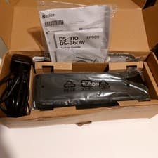 Image of Epson WorkForce DS-360W Portable Document Scanner with PSU & Cable Opened Unused