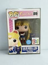 Image of Funko Pop! Vinyl: Sailor Moon - Sailor Moon - Sailor Moon w/ Luna #89