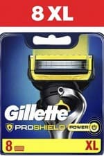 Image of Gillette ProShield Power 8 XL Razor Blades Cartridges New & sealed 100% Genuine