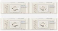 Image of Aveeno Daily Care Baby Wipes, Gently Cleanses, Pack of 4, 288 Count