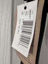 Image of Timberland Leather Belt Size XL Black Suede RPP £40