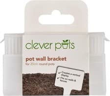 Image of 1 x Clever Pots Round Pot Wall Bracket for 20cm Plant Pots