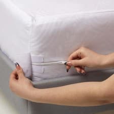 Image of Zipped 360 Mattress Cover Waterproof Hypoallergenic Full Encasement Protector