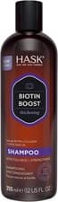 Image of HASK Biotin Boost Shampoo, thickening for all hair types, colour safe, and crue