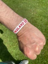Image of ENGLAND wristband -12 wristbands for only £6.99!! Fast posting.