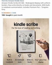 Image of Kindle Scribe 2024