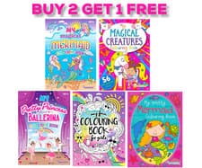 Image of CHILDRENS COLOURING BOOKS BOOK COLOURING BOOKS FOR GIRLS A4